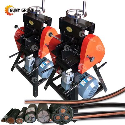 220V/380V 직경 10-120mm 장갑 케이블 와이어 스트립 머신 280KG 스트립