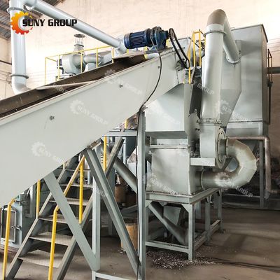 25kW 자동 리?? 배터리 재활용 기계 분리 및 분쇄 솔루션