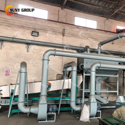 25kW 자동 리?? 배터리 재활용 기계 분리 및 분쇄 솔루션