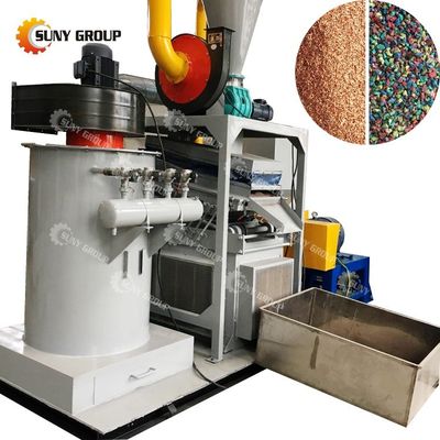68kW PLC 제어 자동 케이블 정렬 기계 케이블 와이어 분리기 케이블 컷러 및 granulator
