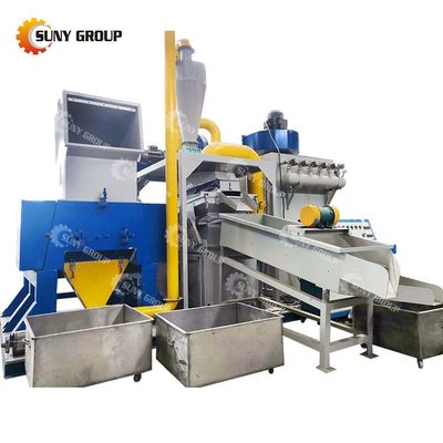 68kW PLC 제어 자동 케이블 정렬 기계 케이블 와이어 분리기 케이블 컷러 및 granulator