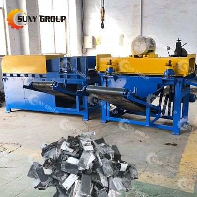 모든 종류의 배터리를 위한 폐 납산 배터리 해체 기계 200~3000KG/h