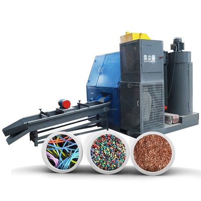 2000KG 폐기물 케이블 폐기물 와이어 granulator 재활용 기계 제조용 미니 사이즈