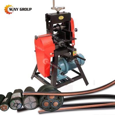 폐기물 케이블 금속 재활용 케이블 스트립 기계 스트립 길이 직경 1-150mm
