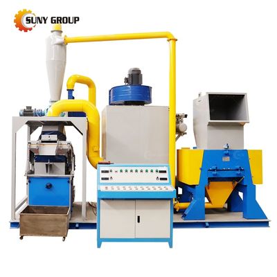 99% 분류율 잔재 구리 와이어 재활용 및 벗기 Granulator 기계