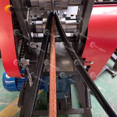 평면 와이어 절단 및 스트립 기계 스트립 길이 1-150mm 사용 된 와이어 스트립