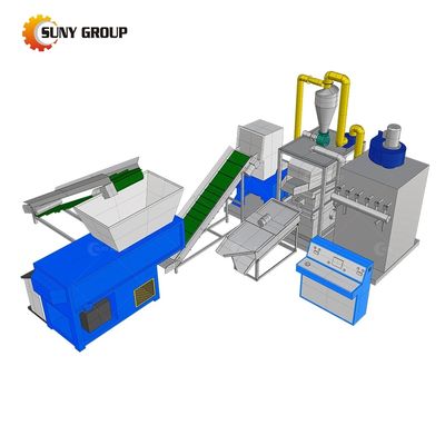 제조 공장의 케이블 와이어 재활용 솔루션 구리 와이어 granulator 기계