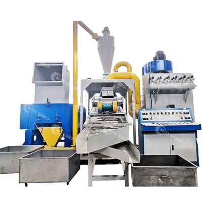 99% 분류율 잔재 구리 와이어 재활용 및 벗기 Granulator 기계