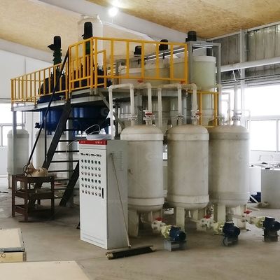 고급 25kW E PCB 폐기물 PLC 제어로 귀금속 추출 정제 기계