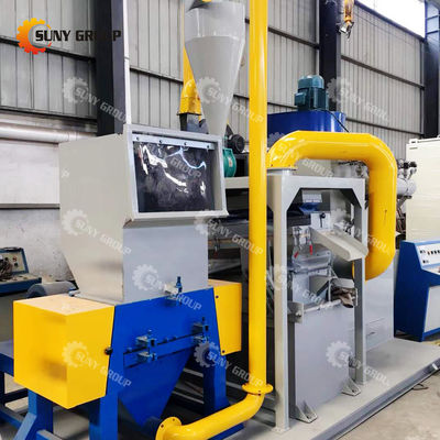 39kW 구리 와이어 granulator 바람 분리 기계 비디오 출입 검사 제공