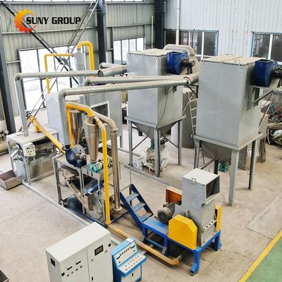 금속 재활용 공장 폐기물 모보드 용 구리 분리 기계 300-1000kg/h
