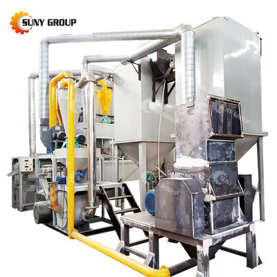 금속 재활용 공장 폐기물 모보드 용 구리 분리 기계 300-1000kg/h
