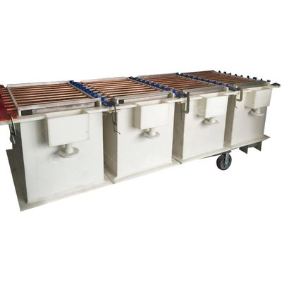 2000kg 무게 99.99% 카토드 구리 전해질 공장 폐기물 구리 정제 기계