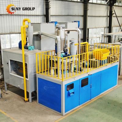 55kW 전력 전자 PCB 재활용 기계 PCB 폐기물 및 다른 전자 폐기물