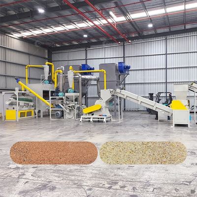 환경 친화적 인 PCB 재활용을위한 15000 KG 무게 E 폐기물 재활용 기계