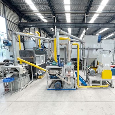 환경 친화적 인 PCB 재활용을위한 15000 KG 무게 E 폐기물 재활용 기계