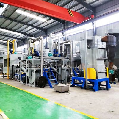 75kW 전력 PCB 재활용 공장 회로 보드 공기 흐름 분리 라인