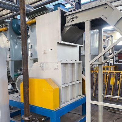 태양 전지 전지 분쇄 및 분리용 태양 전지 패널 재활용 기계 200-1000kg/h