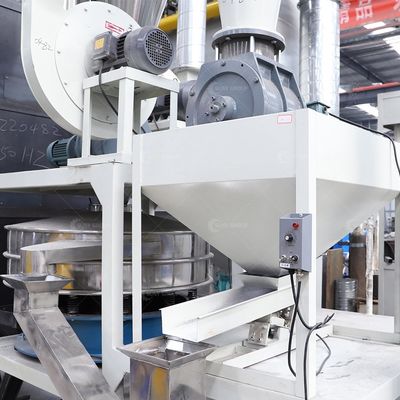 소품 알루미늄 플라스틱 필름 재활용 생산 라인 85kw 밀 5.8t
