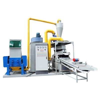 PLC 제어형 스랩 구리 와이어 Shredder 및 케이블 Granulator 재활용 기계