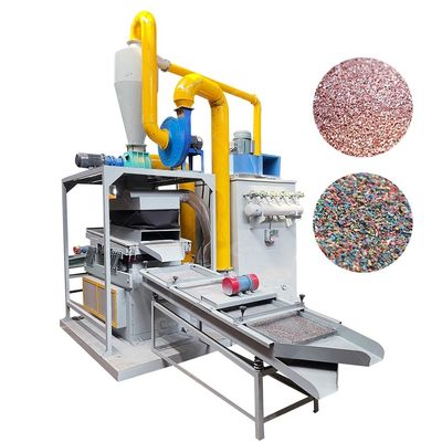 PLC 제어형 스랩 구리 와이어 Shredder 및 케이블 Granulator 재활용 기계