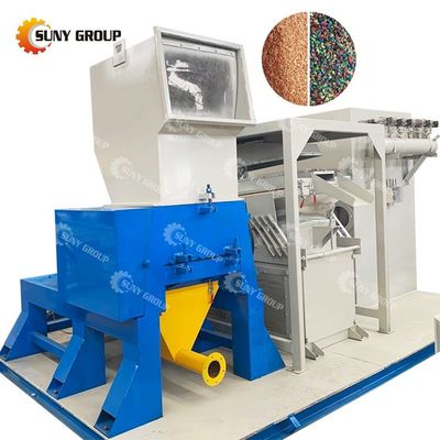 39kW 환경 친화적 폐기물 구리 케이블 재활용 Granulator 100-1000kg
