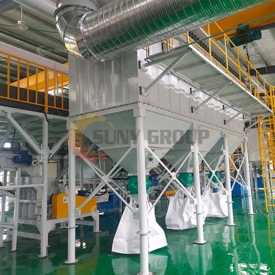 용량 200~3000kg/h의 리?? 이온 배터리 재활용 기계 부드럽고 단단한 리?? 배터리