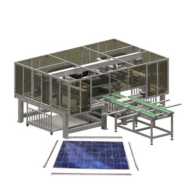 200-1000kg/h 용량 태양광 패널 재활용 기계