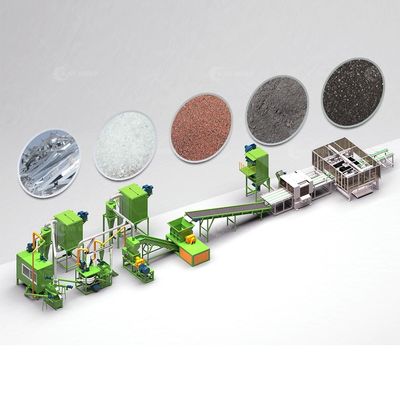 200-1000kg/h 용량 태양광 패널 재활용 기계