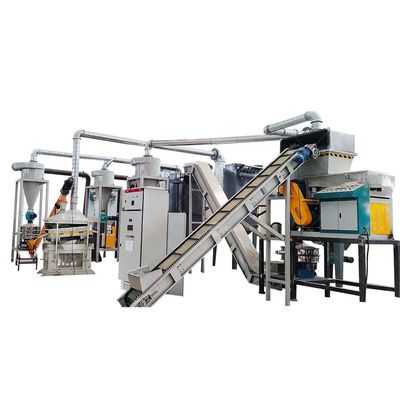 용량 200~3000kg/h 휴대용 노트북 배터리 분리 기계