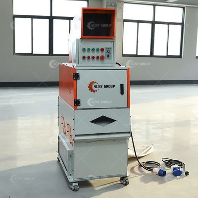 폐기물 재활용 케이블 분쇄 와이어 분리 기계 granulator 용량 30-50kg/h