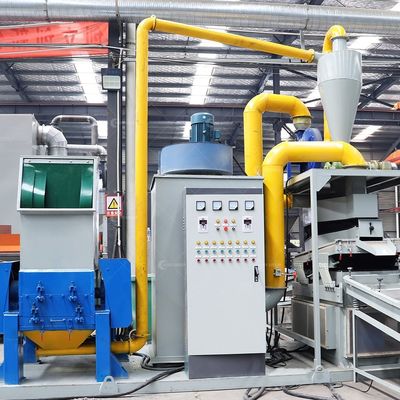 PLC 코어 컴포넌트와 함께 스랩 금속 구리 전기 와이어 케이블 granulator 기계