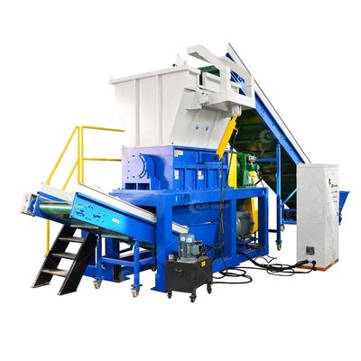 분쇄 산업 쉐리더 블레이드 재료 9CrSi/D2/SKD-11 더블 샤프트 쉐리딩 기계