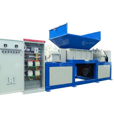 15kW 전력 폐기물 플라스틱 분쇄기 빠른 분쇄 속도 작은 재활용 기계