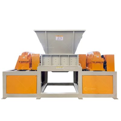 9CrSi/D2/SKD-11 블레이드를 가진 가정용 폐기물용 고전력 15000W 이중 셰프트 쉐레더